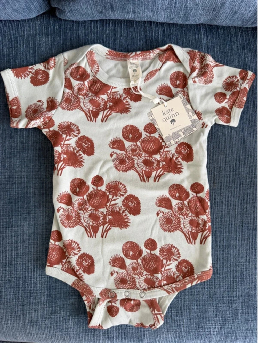 (NWT) Kate Quinn short sleeve bodysuit Size 18-24 months